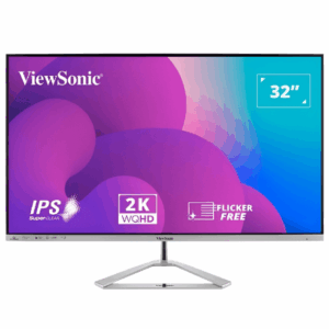 Viewsonic VX3276-2K-mhd-2 31.5" Wide LCD Monitor, 1920x1080, VGAx1, HDMIx1,(VX3276-2K-MHD-2)